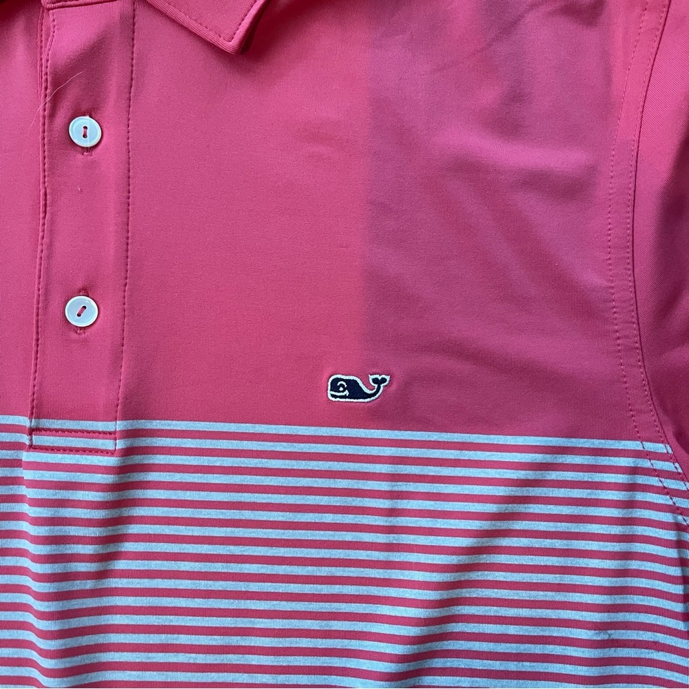 Euc Vineyard Vines Block-Color Performance Polo - image 4